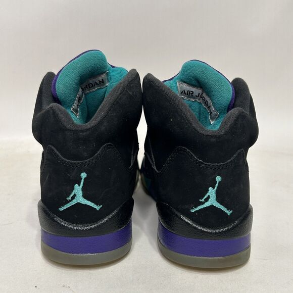 Nike Shoes Air Jordan 5 Retro GS “Black Grape” 2024 - Picture 5 of 8